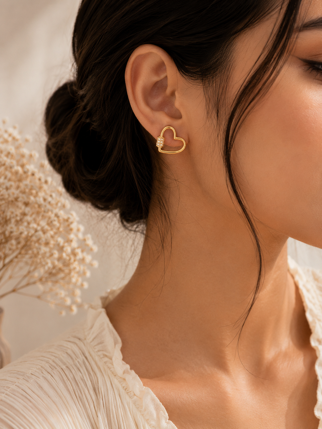 Heart Studs